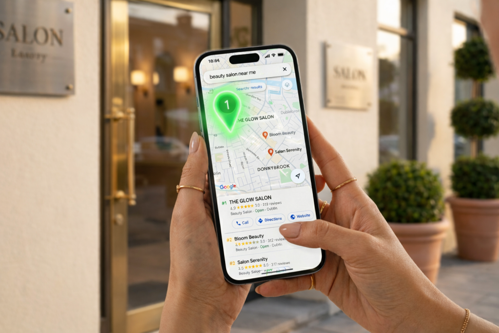 Google’da yerel klinik arama sonuçları